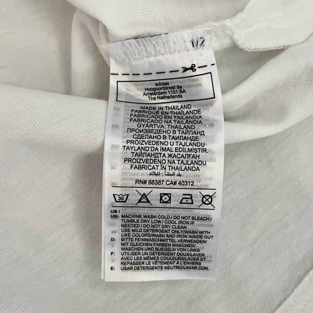 Adidas Ivy Park White w/Heart Unisex T Shirt Size XLarge Style Code HI1969 - Picture 5 of 6